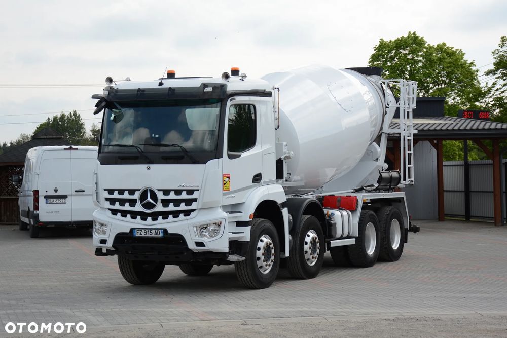Mercedes-Benz Arocs 3243 / 2021r / 9 m3 / 2 Radia / Putzmeister / 163215 km - 3