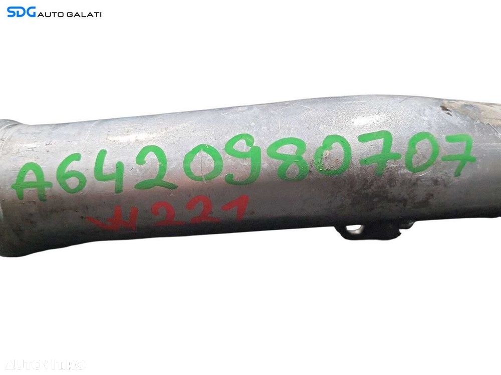 Teava Conducta Tub Tubulatura Intercooler Mercedes ML W164 3.0 CDI 2005 - 2011 Cod A6420980707 [N3246] - 5