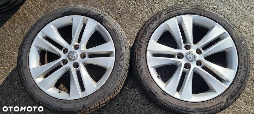 2 X KOŁA ALU 18'' 5X115 OPEL ASTRA J IV ZAFIRA C Z OPONAMI 235/45/18 - 1