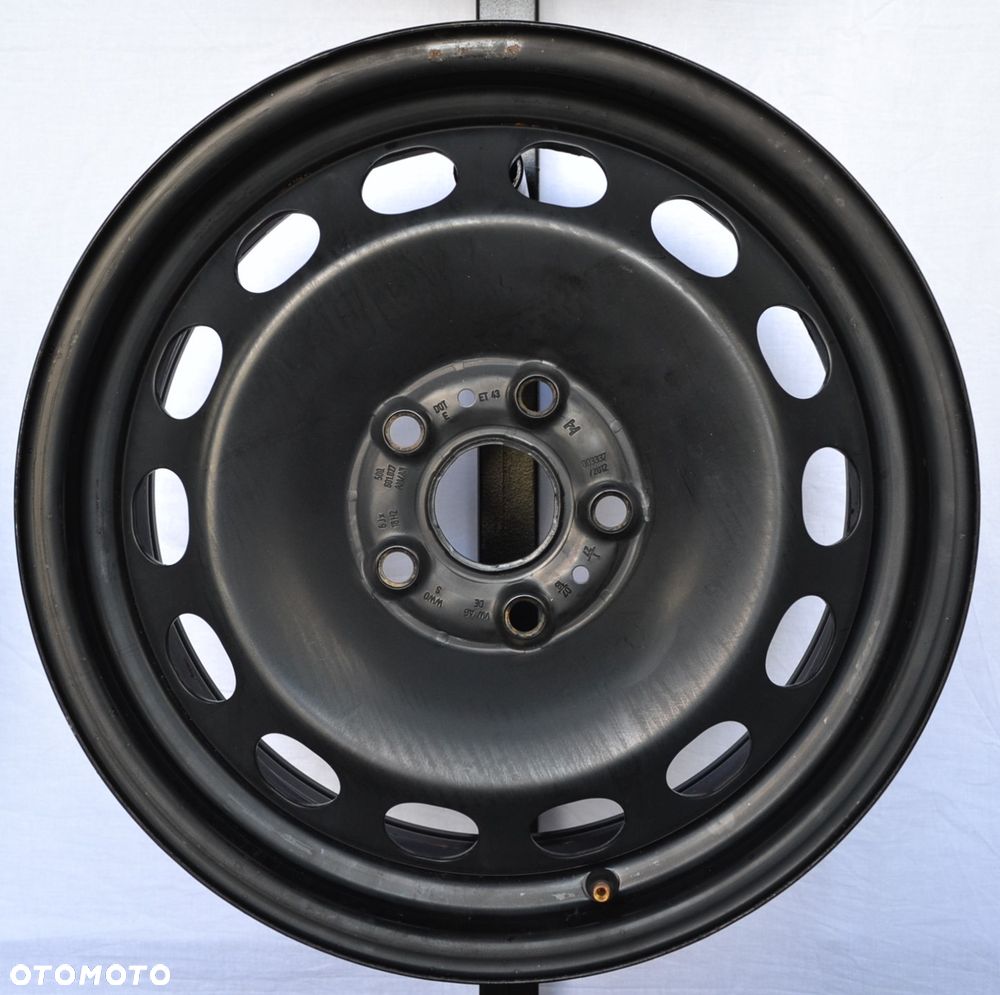 FELGI STALOWE OEM VW SKODA SEAT AUDI 5x112 6J16 ET 43 x4szt F-772 - 6