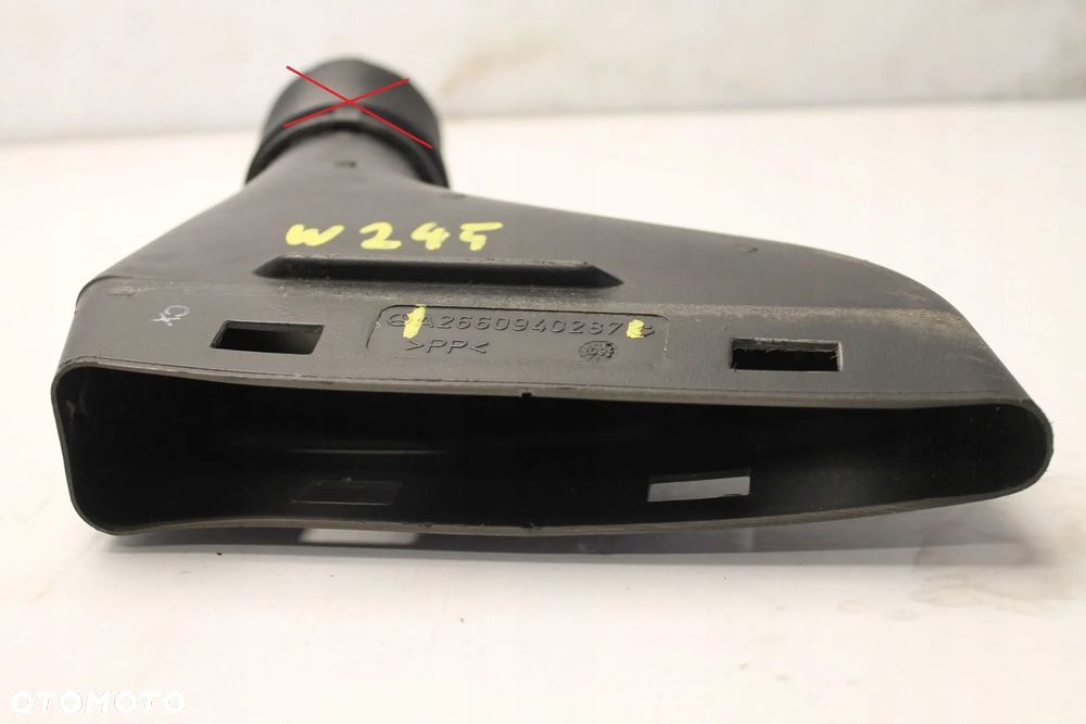 DOLOT WLOT POWIETRZA MERCEDES W245 A2660940287 - 3