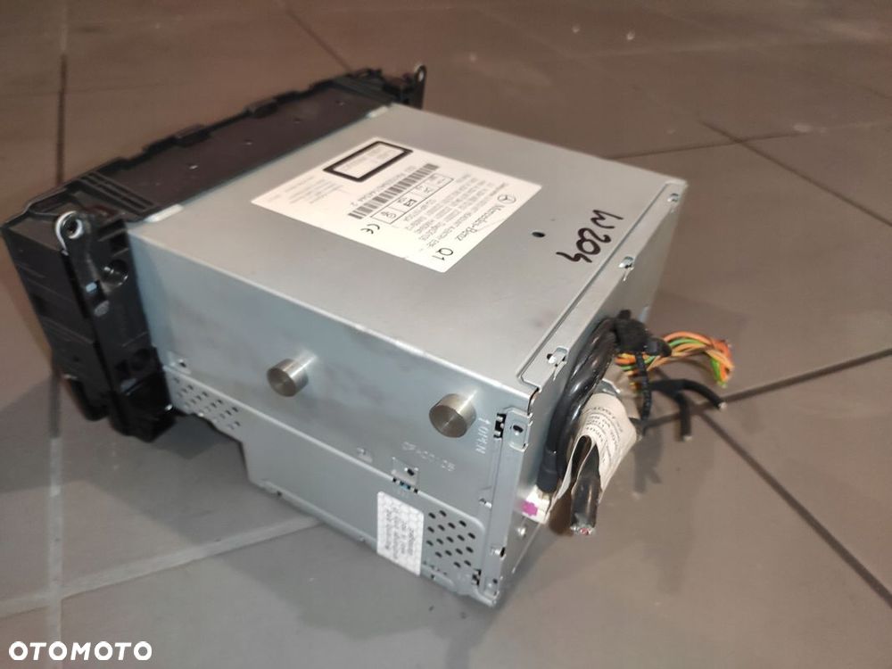 MERCEDES W204 C-KLASA RADIO CD PANEL RADIOODTWARZACZ STAN BDB - 6