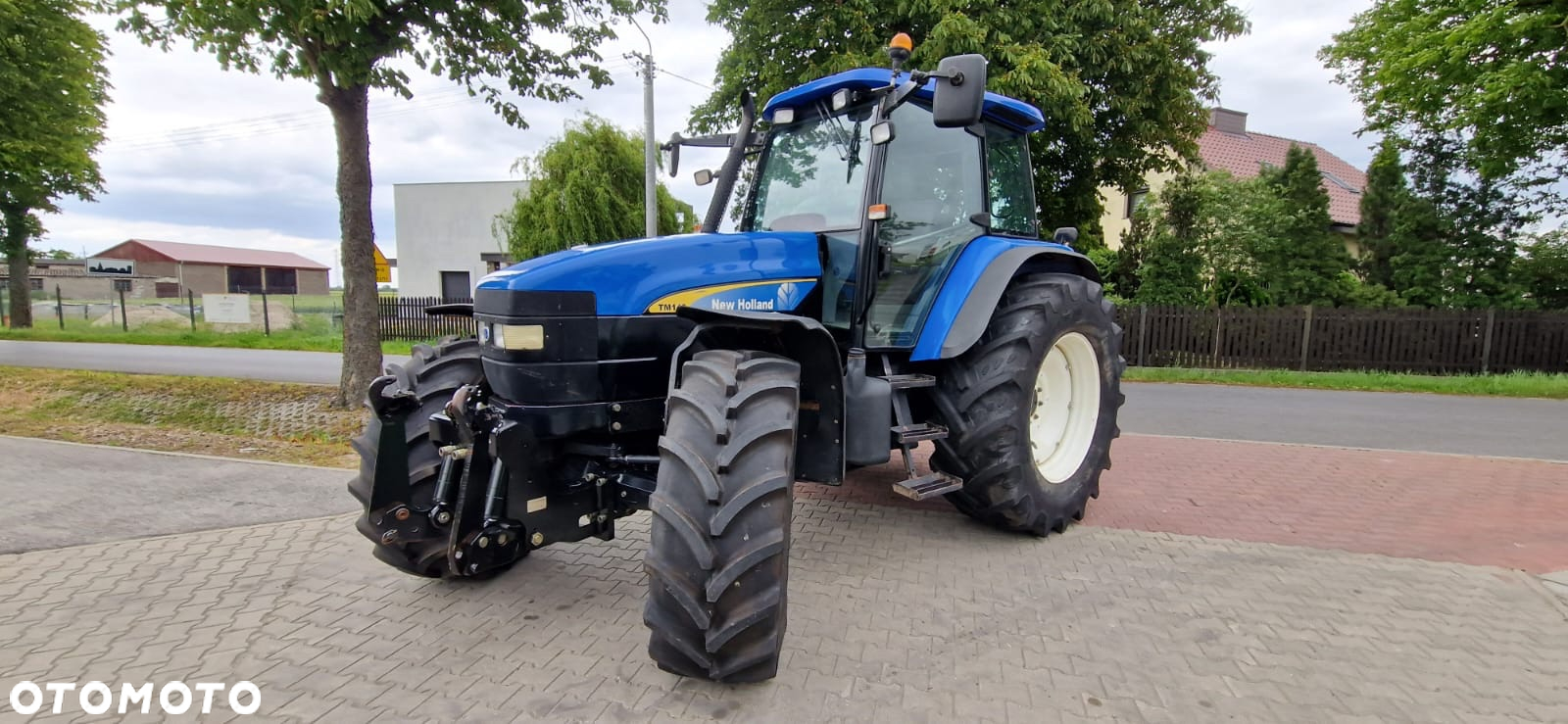 New Holland TM140 Import Oryginał Pierwszy właściciel Tuz Perfekcyjnie zadbany - 12