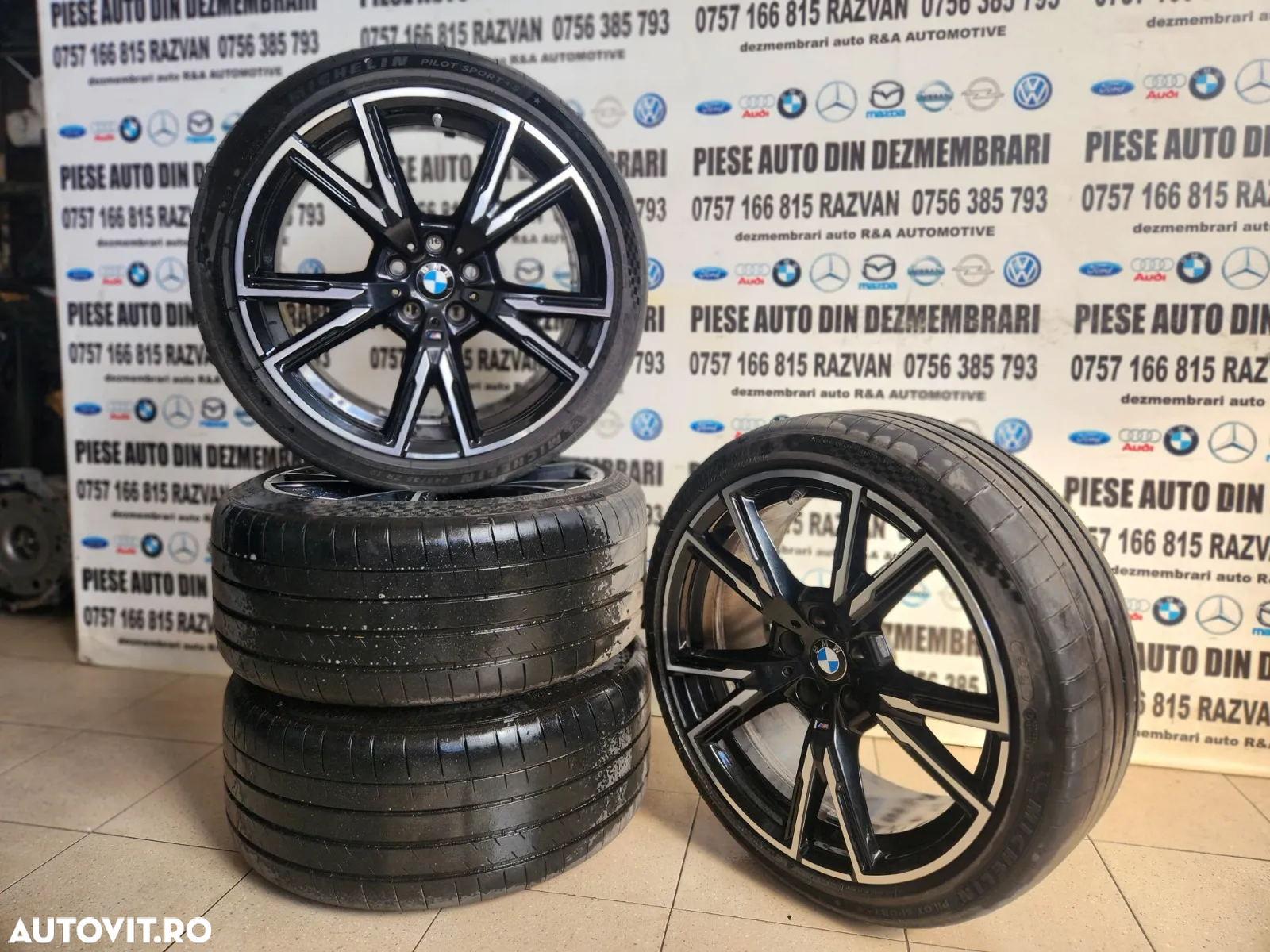 Set Jante Bmw R19 M Paket Originale 2 Dimensiuni 245/35ZR19 255/35ZR19 Style M893 G20 G21 G22 G23 G - 2