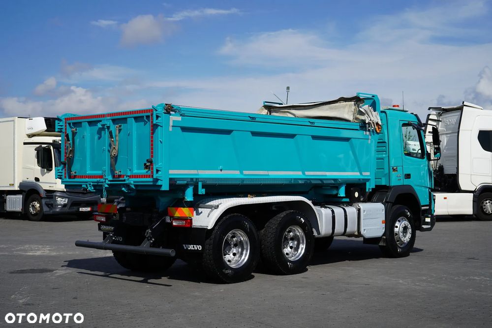 Volvo / FMX / 410 / E 6 / WYWROTKA / 6 X 4 / HYDROBURTA / OŚ PODNOSZONA - 5