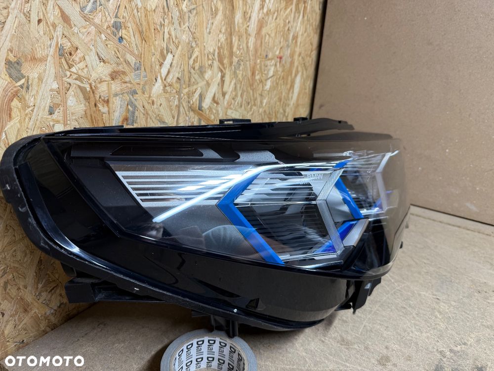 BMW X2 U10 FULL LED NIEBIESKI SREBRNY LAMPA PRAWA REFLEKTOR 5A77EB8 - 21