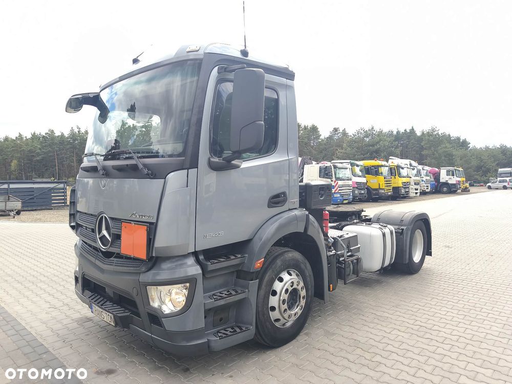 Mercedes-Benz 1843 Antos 2015 hydraulika waga 6378 kg Mały przebieg ASO Polska kabina krótka dzienna standard - 2