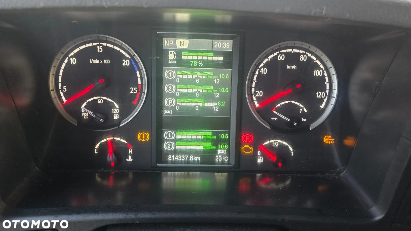 Scania R410 Euro 6 bez EGR 8x4 super stan! do zabudowy laweta beczka wywrot świeży import! - 23