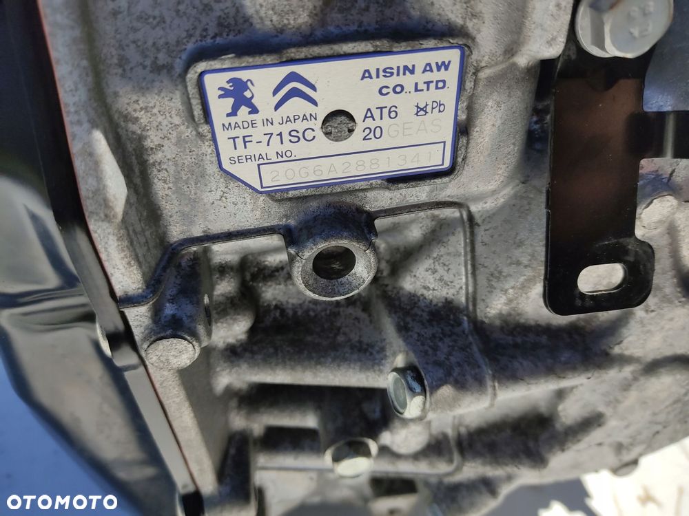 skrzynia biegów automatyczna citroen c3 iii 1.2 vti 20geas 2016-2024 - 8