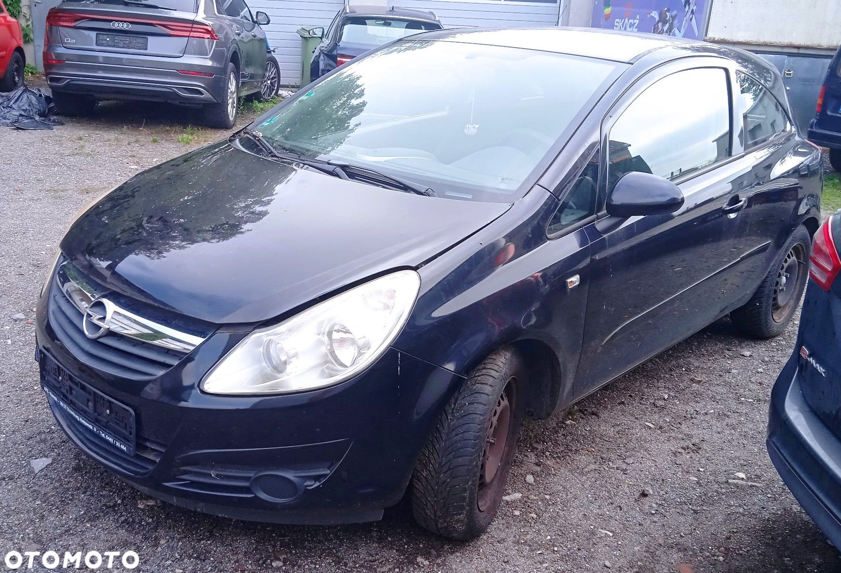 Na części Opel Corsa D 3D Z20R Z10XEP maska zderzak drzwi klapa szyba fotel kanapa lusterko lampa - 3