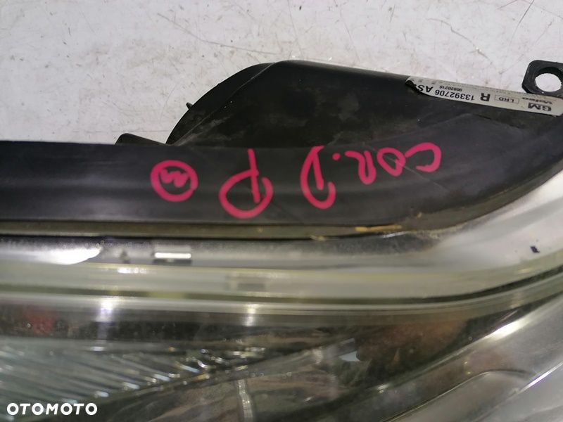 OPEL CORSA D 12r LIFT LAMPA PRAWY PRZÓD 13392706 EUROPA - 5