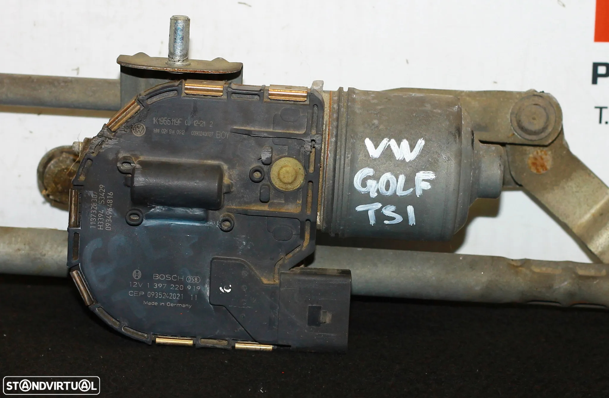 MOTOR LIMPA PARA-BRISAS VW GOLF TSI - 3