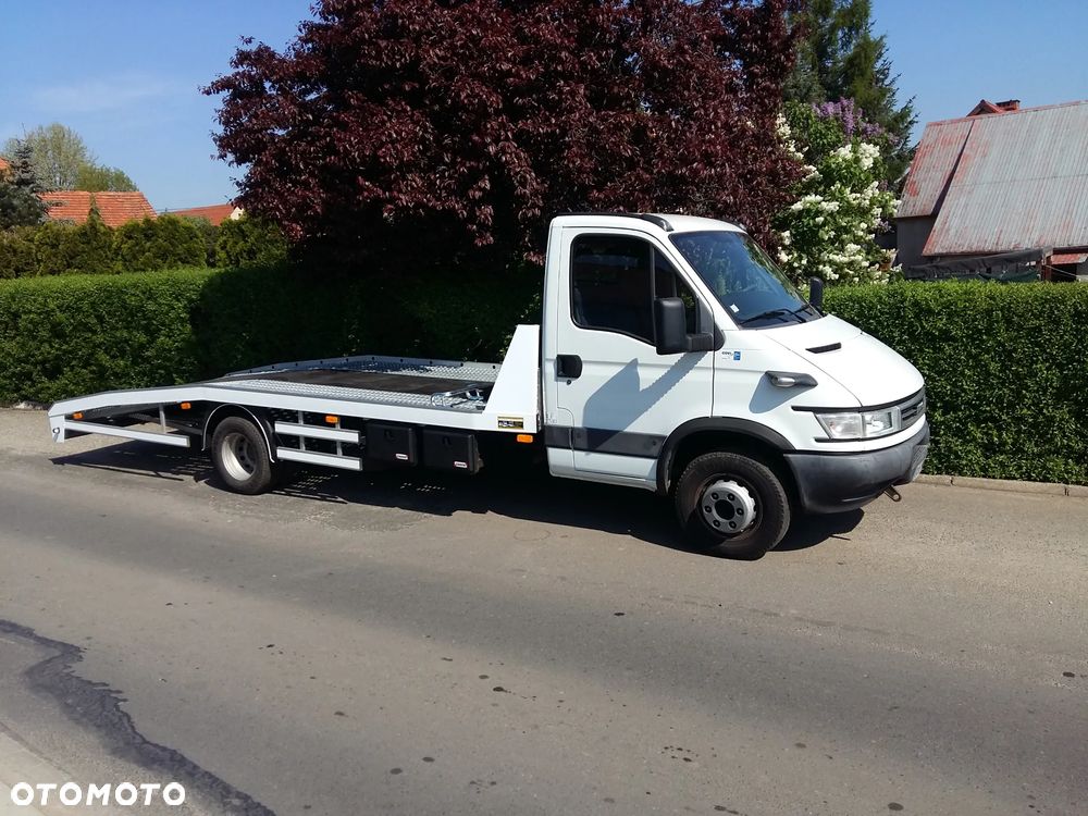 EUROCARGO IVECO 7.5t najazd autolaweta zabudowa KUNICE - 10