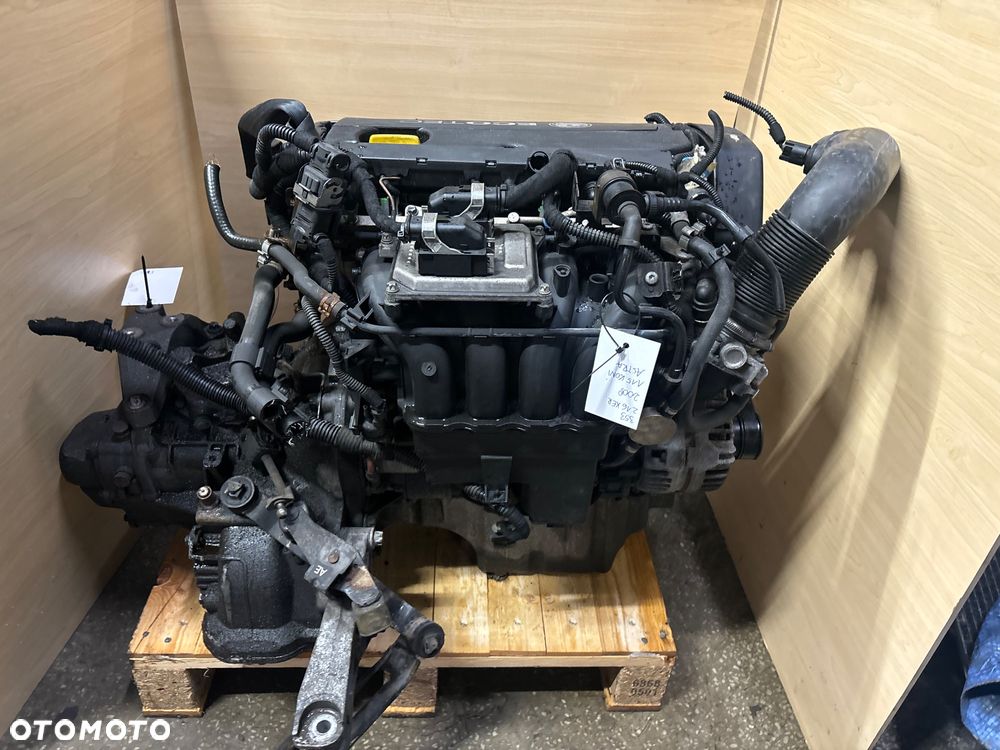 SILNIK KOMPLETNY z OSPRZETEM 1.6 16V A16XER OPEL ASTRA  115 koni ZAFIRA 90 tys LUBUSKIE GORZOW - 2