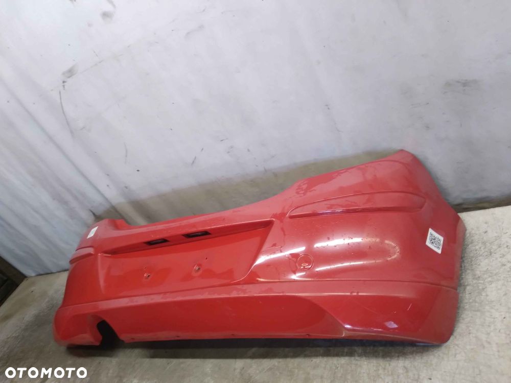 ^ ZDERZAK TYŁ TYLNY OPEL CORSA D 5D 5 DRZWI HB Z547 CZERWONY  DOKŁADKA ! - 3