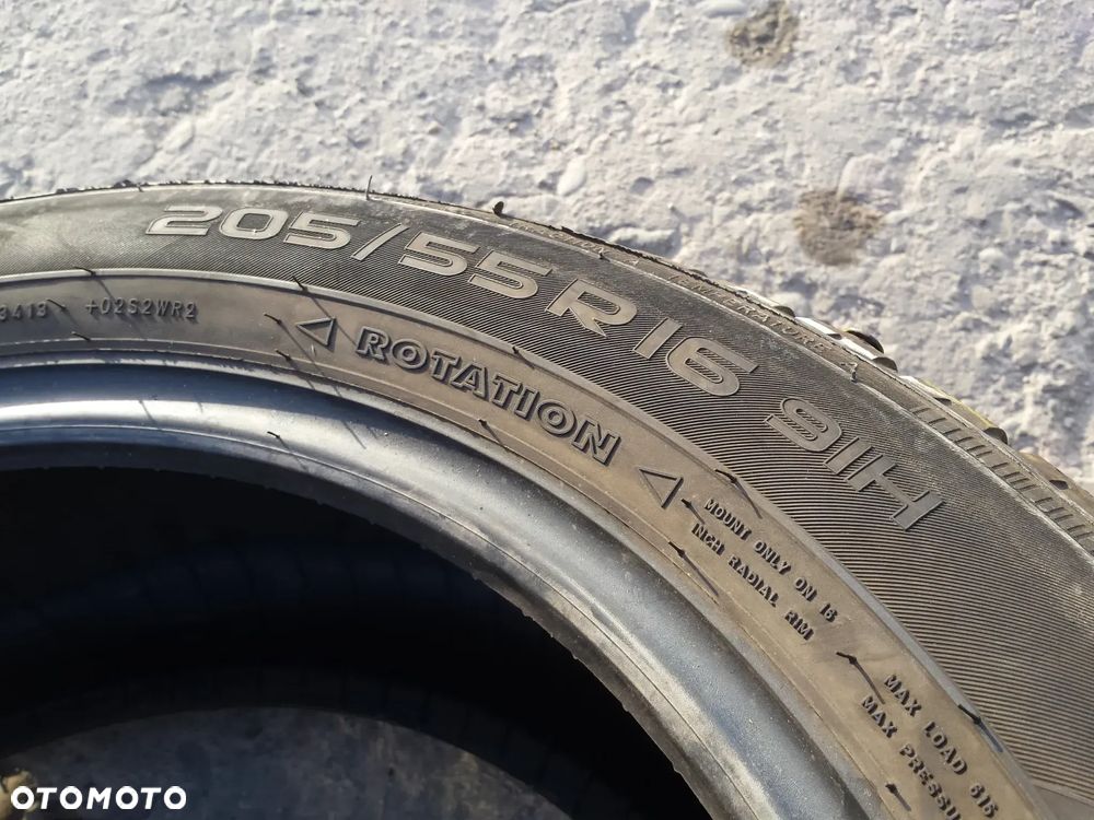 16” - NOKIAN - 205/55 r16 cali - ZIMOWE Opony WR d4 - stan BDB - GWARANCJA ! + Możliwy MONTAŻ !! - 2