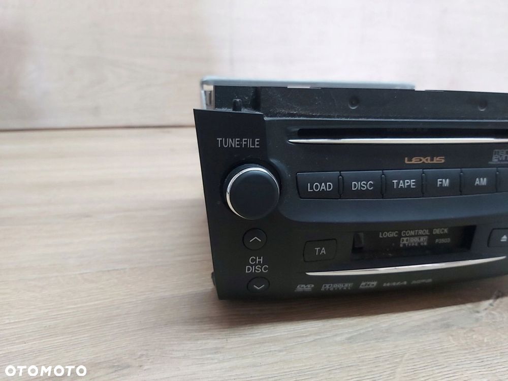 LEXUS GS III radio odtwarzacz CD kaseta 86120-30B10 - 2