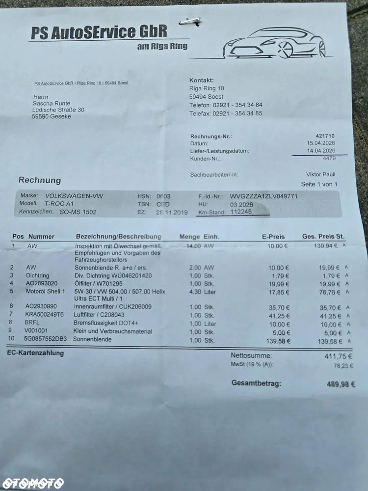 Volkswagen T-Roc 1.5 TSI GPF ACT Premium DSG - 41