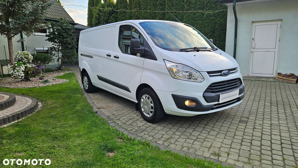 Ford Custom 2,0TDCI L2H1 Długi 194t.km. Pełen Serwis Ford Klima Webasto Hak Parktronik 2xDrzwi - 4