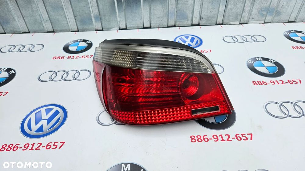 BMW 5 E60 SEDAN 2003-2007 Kompletna lampa tył lewy Lampa tylna lewa DYMIONA  6910767 EUROPA - 1