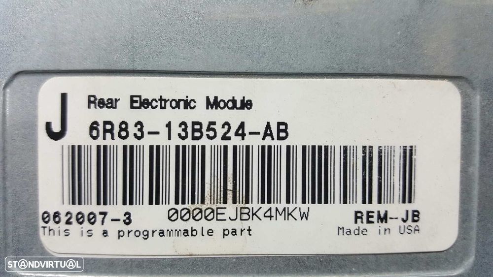 MÓDULO ELETRÓNICO JAGUAR S-TYPE 2.7 V6 DIESEL CLASSIC - 6