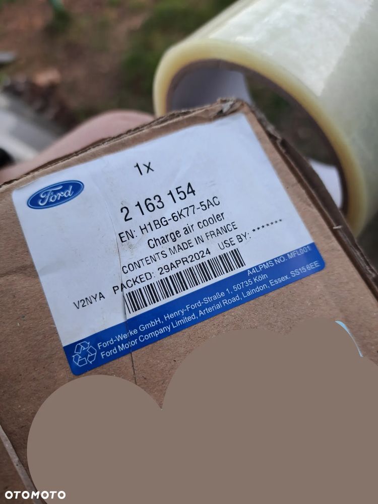 Intercooler chłodnica powietrza Ford Fiesta MK-8 Ecosport II Lift 1.0 EcoBoost H1BG-6K775-AC 2163154 H1BG-6K77-5AC - 8