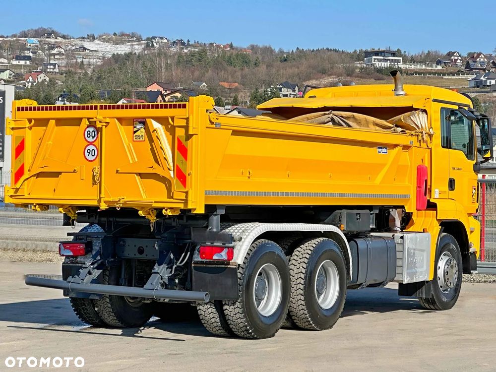 MAN TGS 33.440 * WYWROTKA 5,20 m + BORDMATIC / 6x4 - 7