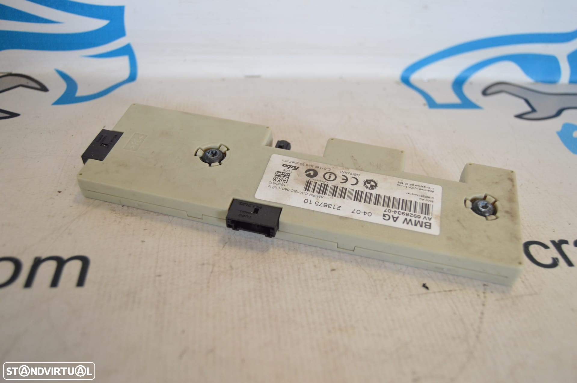 ANTENA AMPLIFICADOR RADIO CENTRALINA MODULO COMANDO 6928934 692893407 213675 21367510 BMW SERIE 3 E90 320D 163CV M47D20 204D4 E91 E92 E93 SERIE 1 E83 E82 E87 - 4