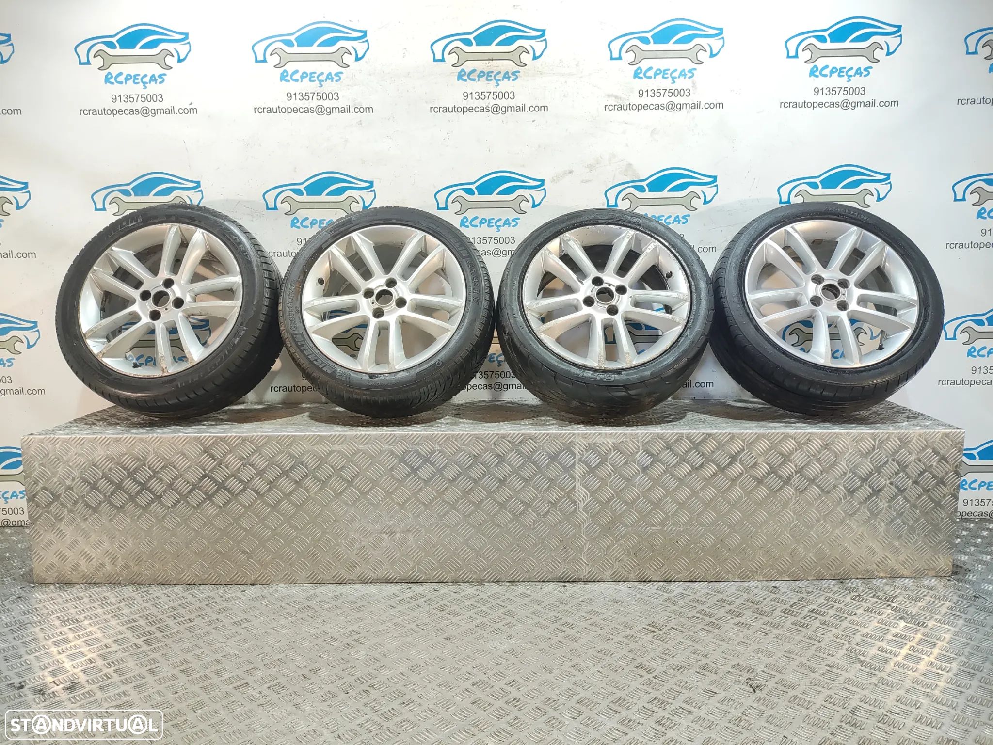 Conjunto Jantes 17 Ronal Originais Opel Corsa D S07 7J ET44 4x100 - 1