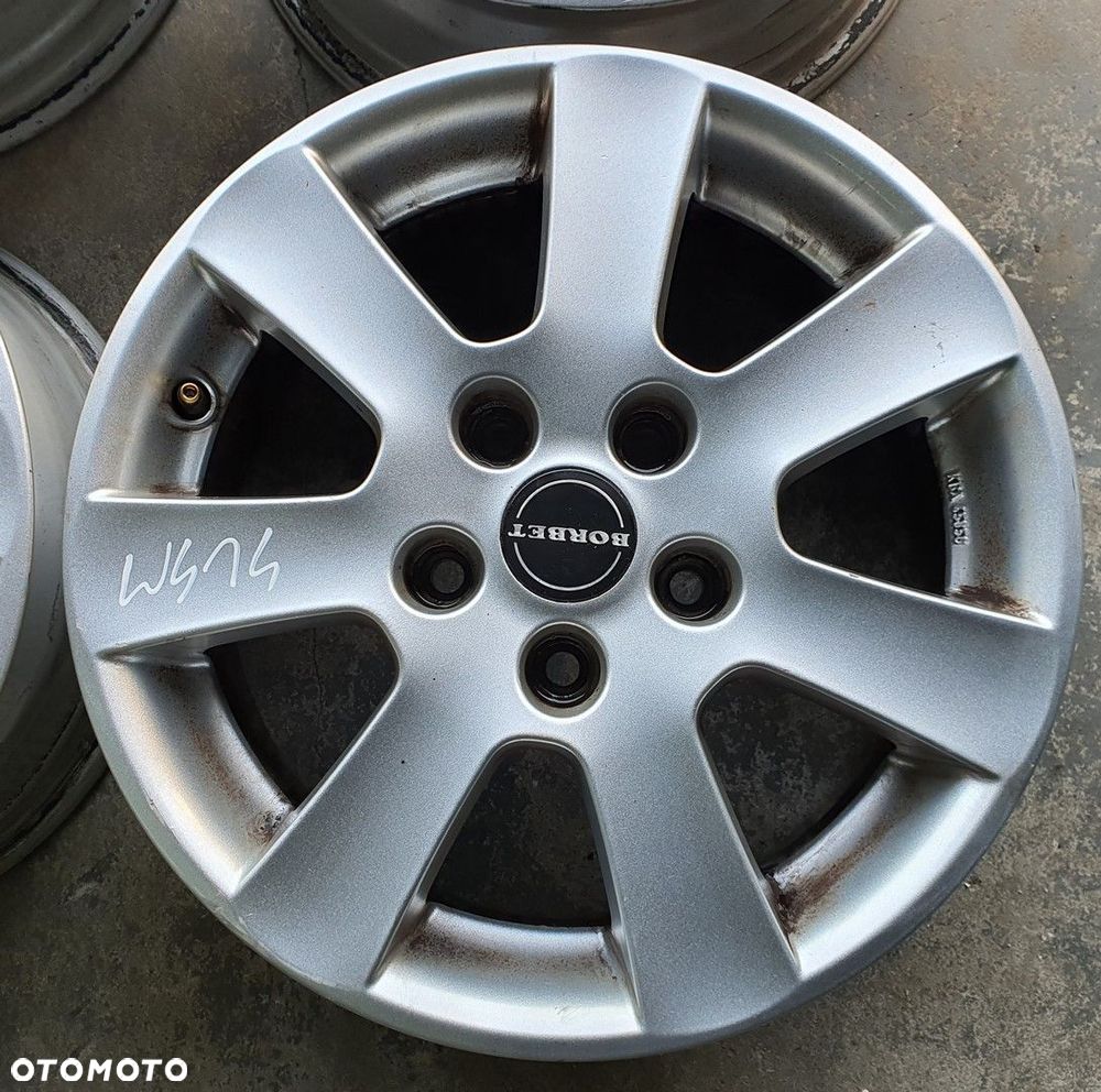 ALU FELGI 15 6.5J ET40 MERCEDES VANEO W414 KOMPLET - 6