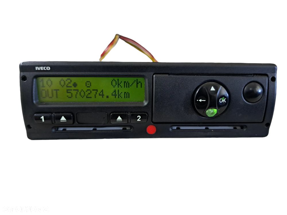 TACHOGRAF CYFROWY TYP 1381 IVECO 2011R VER 1.3a 504346141 - 1