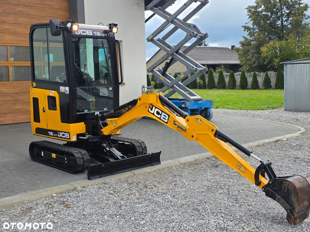 JCB JCB 16 C ful opcja najbogatsza jak nowa mini koparka sprowadzona 1 wł 8018 okazja 19 - 22
