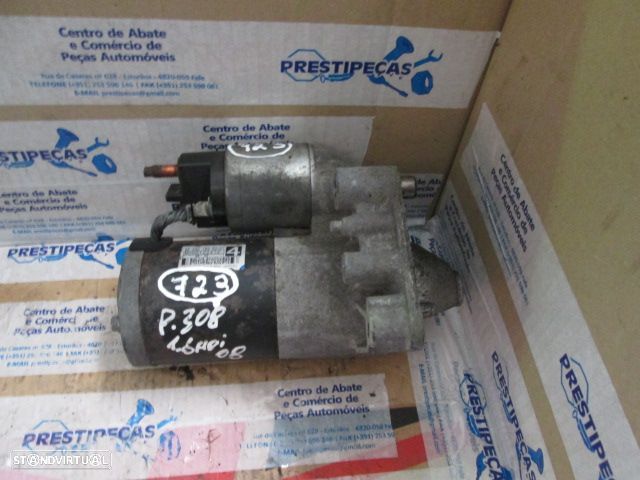 Motor De Arranque 966401698001 M000T22472 PEUGEOT 206 2010 1.4 HDI PEUGEOT 308 2009 1.6HDI 90CV 5P BRANCO PEUGEOT 308 2009 1.6HDI   5P  VERMELHO PEUGEOT 206 +  2009 1.4HDI 70CV 3P AZUL - 1
