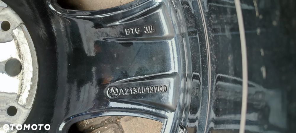 FELGI ALUMINIOWE STOPNIOWANE 5x112 2x 8Jx18 CALI ET43 2x 9Jx 18 CALI ET 52,5 fi 66,6 MERCEDES E CLS GLK GLS 4 SZTUKI KOMPLET - 8