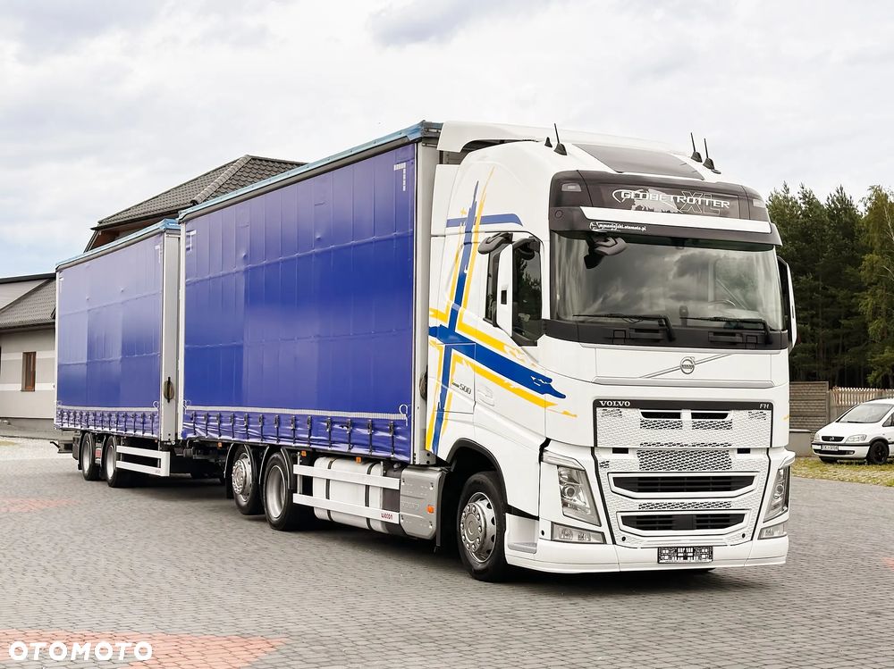 Volvo FH 500 GLOB XXL TANDEM ZESTAW WECON OCYNK SAF  7,72+7,72 - 25