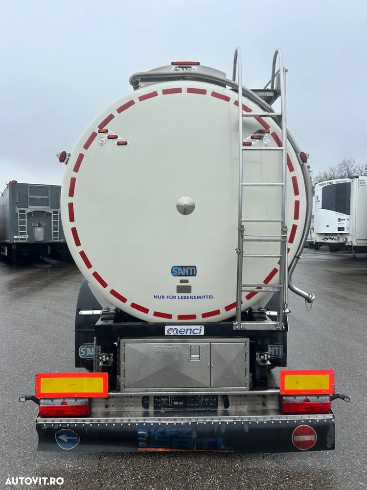 Menci Cisterna alimentara, 33.000 l, 3 camere, jante Aluminiu, factura externa - 4