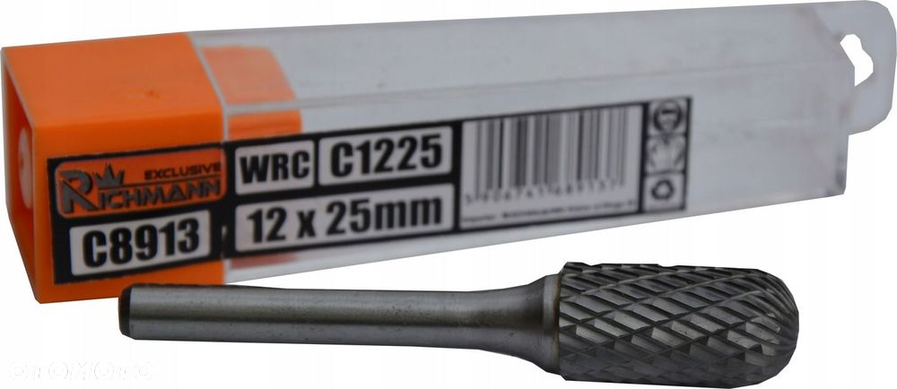 FREZ TRZPIENIOWY OBROTOWY DO METALU WRC 12x25 6mm - 1