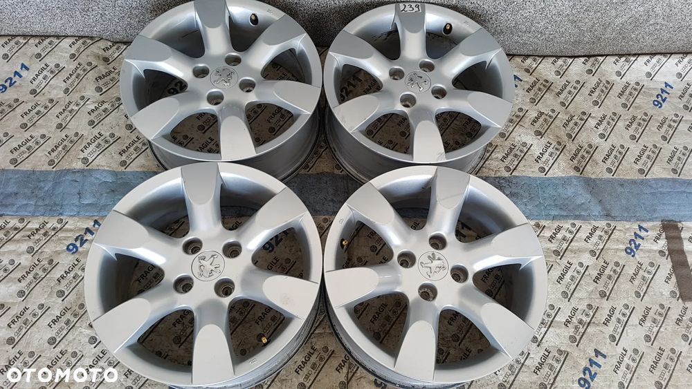 FELGI ALU PEUGOT 307 308 3008 6.5JX16 ET31 4X108 - 2