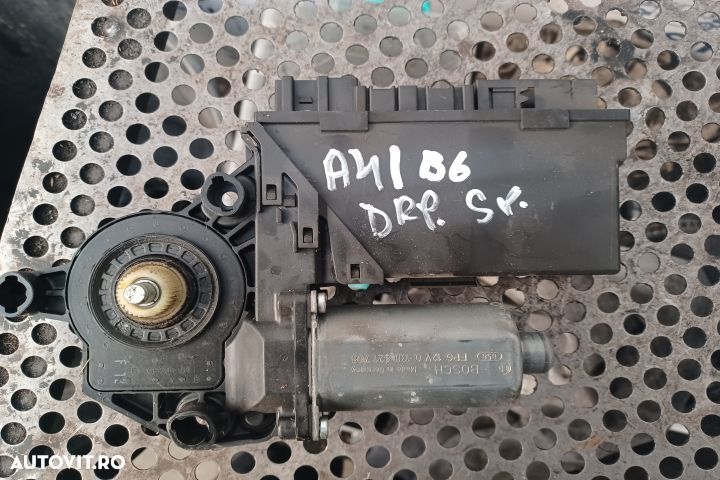 Motoras macara geam fata dreapta 0130821766 Audi A4 B6 [2000 - 2005] - 1
