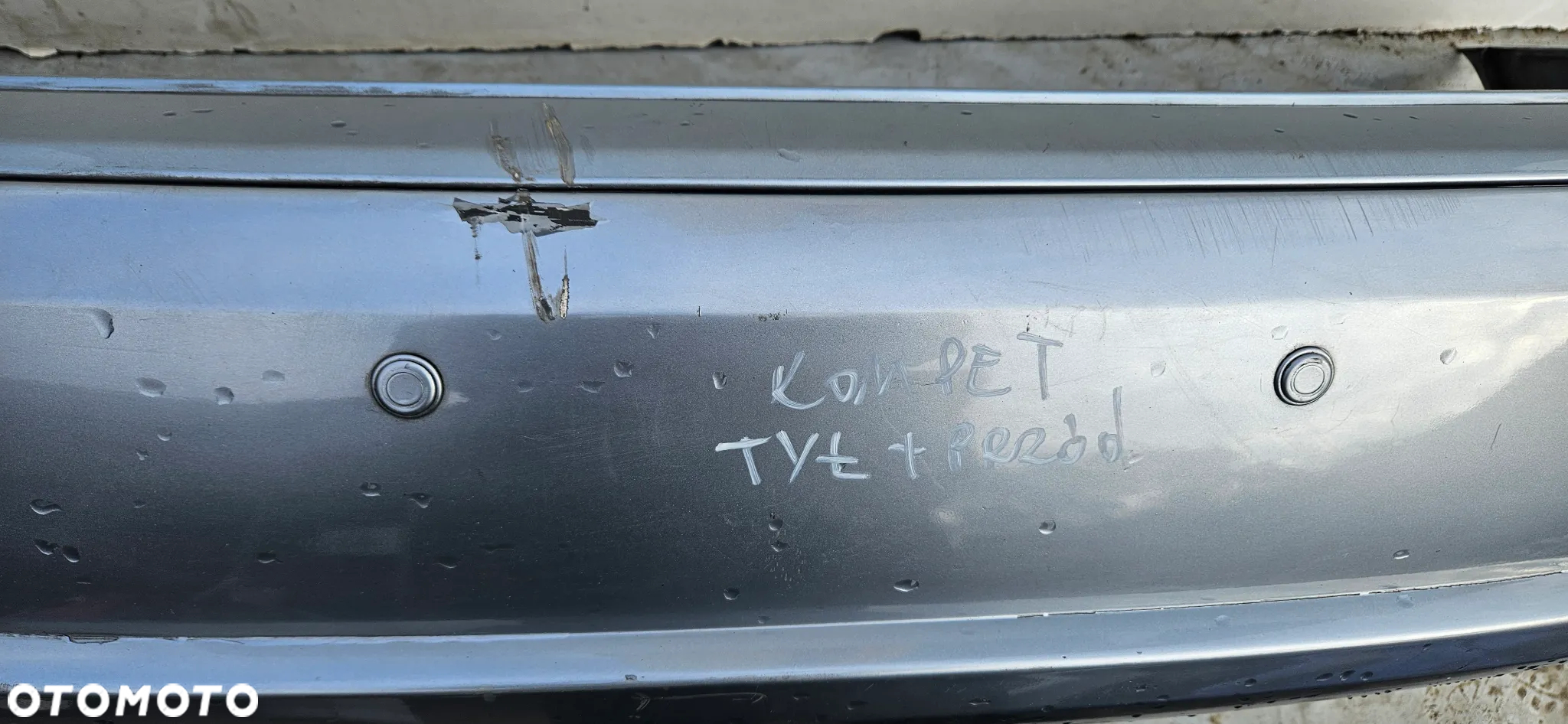 SKODA OCTAVIA II ZDERZAK przedni tylny sport KOMPLET CZUJNIKI PDC 1Z5807795 1Z0807795 - 9