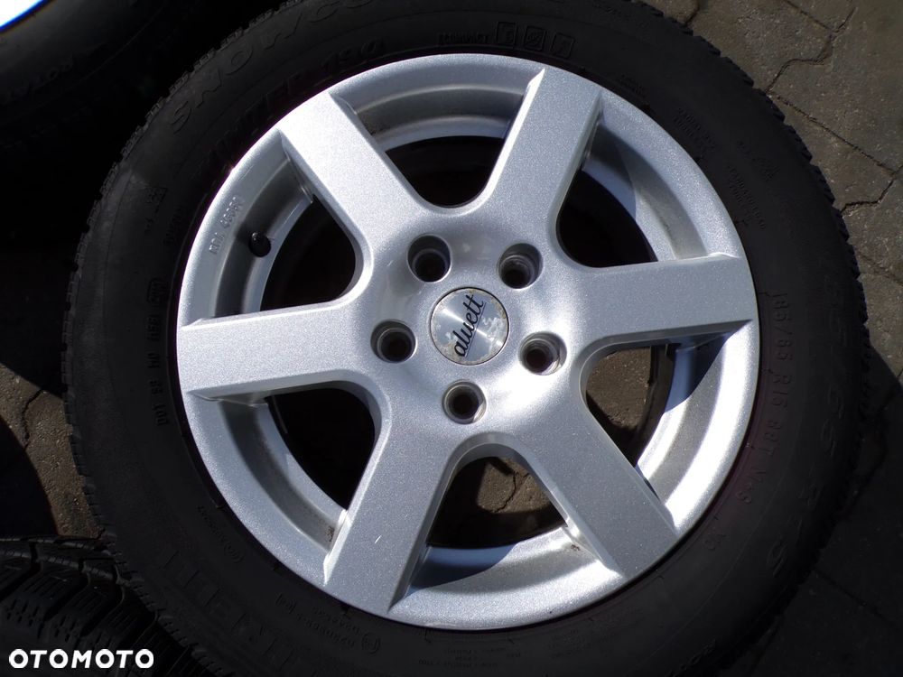 KOMPLET KÓŁ KOŁO FELGA 185/65 15 MERCEDES A KLASA ET 45 6Jx15 - 6