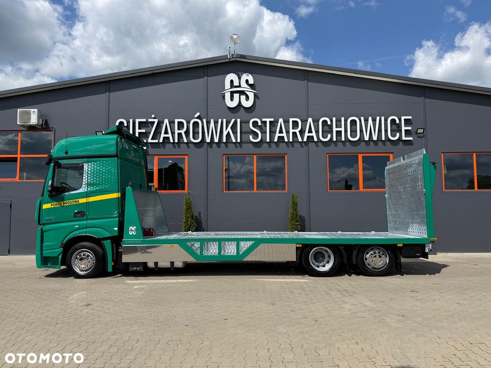 Mercedes-Benz Actros 2548 // laweta, pomoc drogowa, transport maszyn budowlanych, transport kontenerów, transport maszyn rolniczych ! Nowa zabudowa OCYNKOWANA ! MEGA podwozie !! - 18