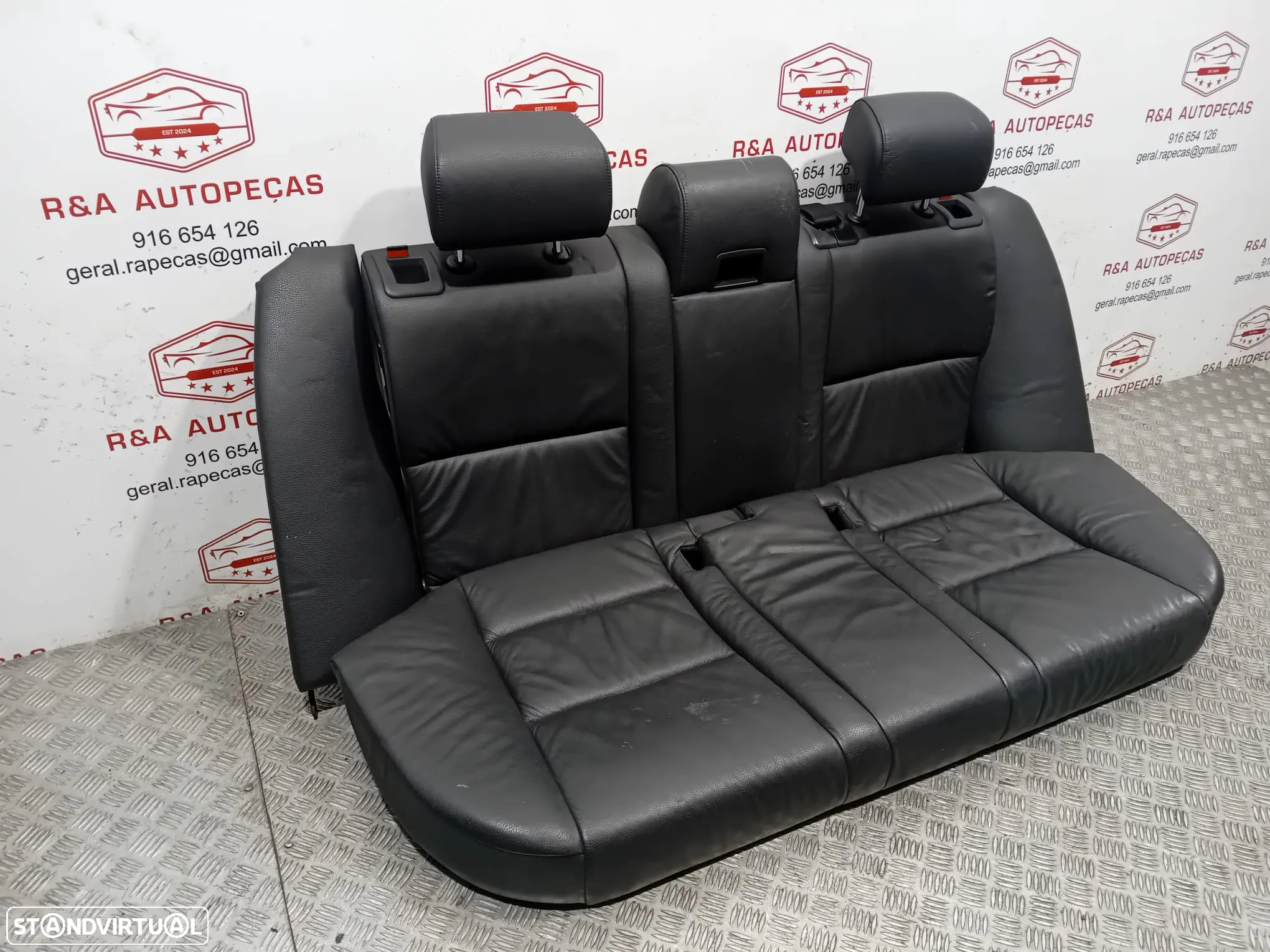 Conjunto de Bancos BMW Serie 5 E61 Pack M em Pele Original - 3