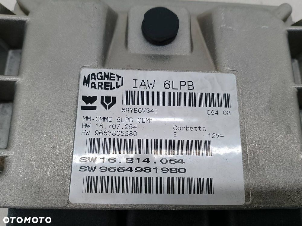 KOMPUTER, STEROWNIK CITROEN C4 GRAND PICASSO 9664981980  9663805380  1.8 - 2