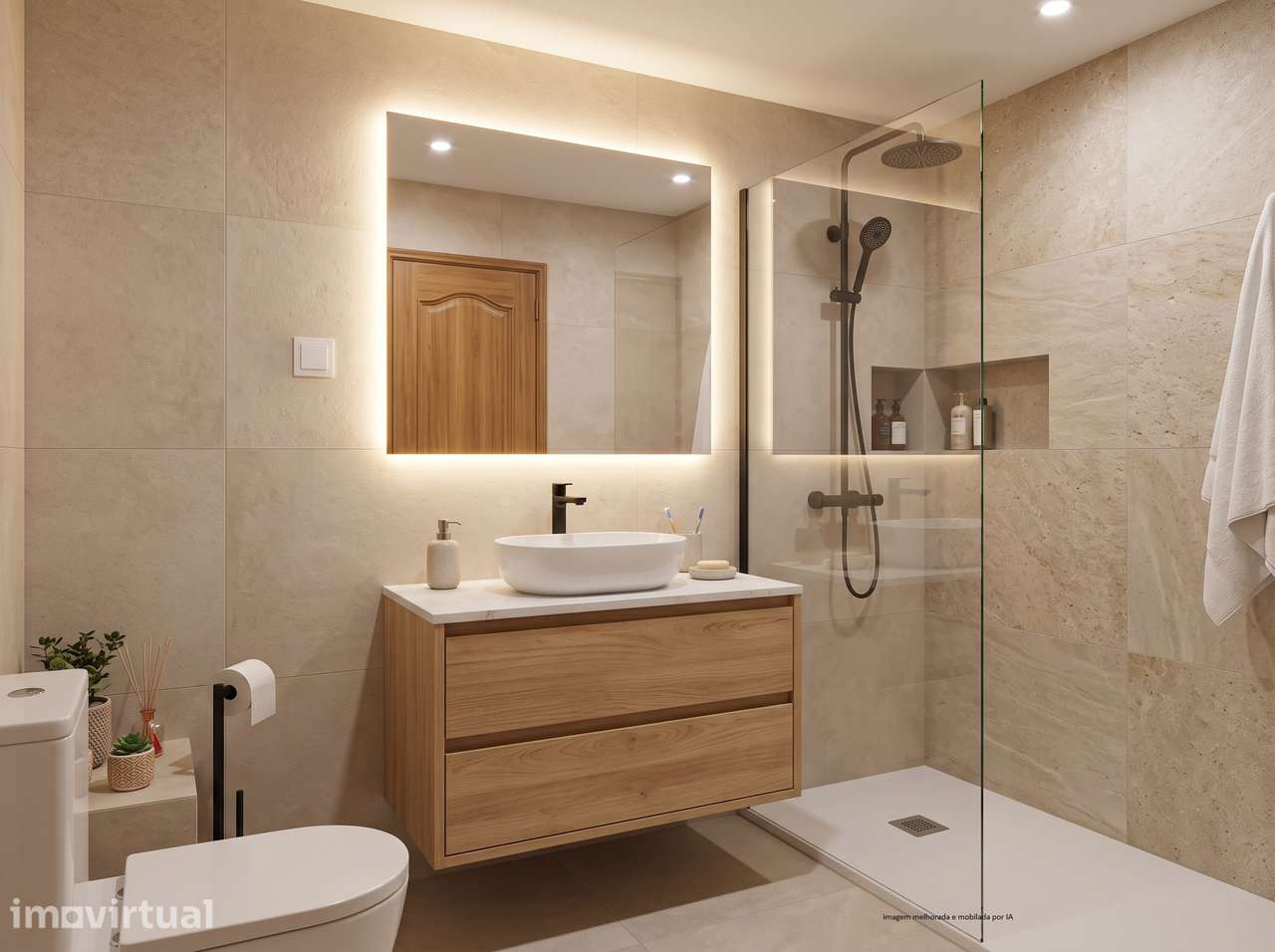 Apartamento T3 em Nossa Senhora do Pópulo – Caldas da Rainha - Grande imagem: 4/4