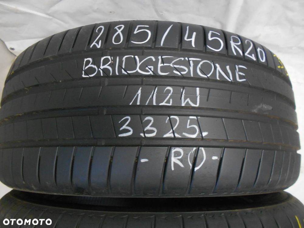 OPONY 285/45R20 BRIDGESTONE TURANZA T005 RO DOT  3325 / 3224 7.5MM - 4