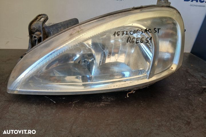 Far stanga Opel Corsa C [2000 - 2003] Hatchback 3-usi 1.2 MT (75 hp) - 1