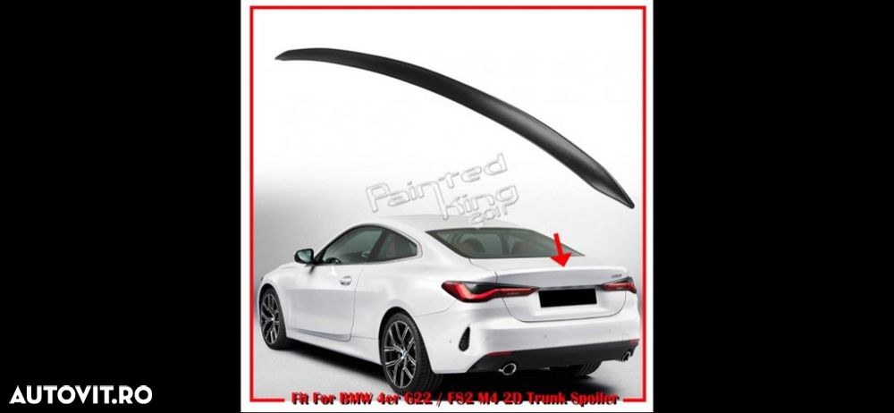 eleron portbagaj pentru BMW seria 4 g22 g23 g26 coupe cabrio Grand Coupe ⭐️⭐️⭐️⭐️⭐️ - 3