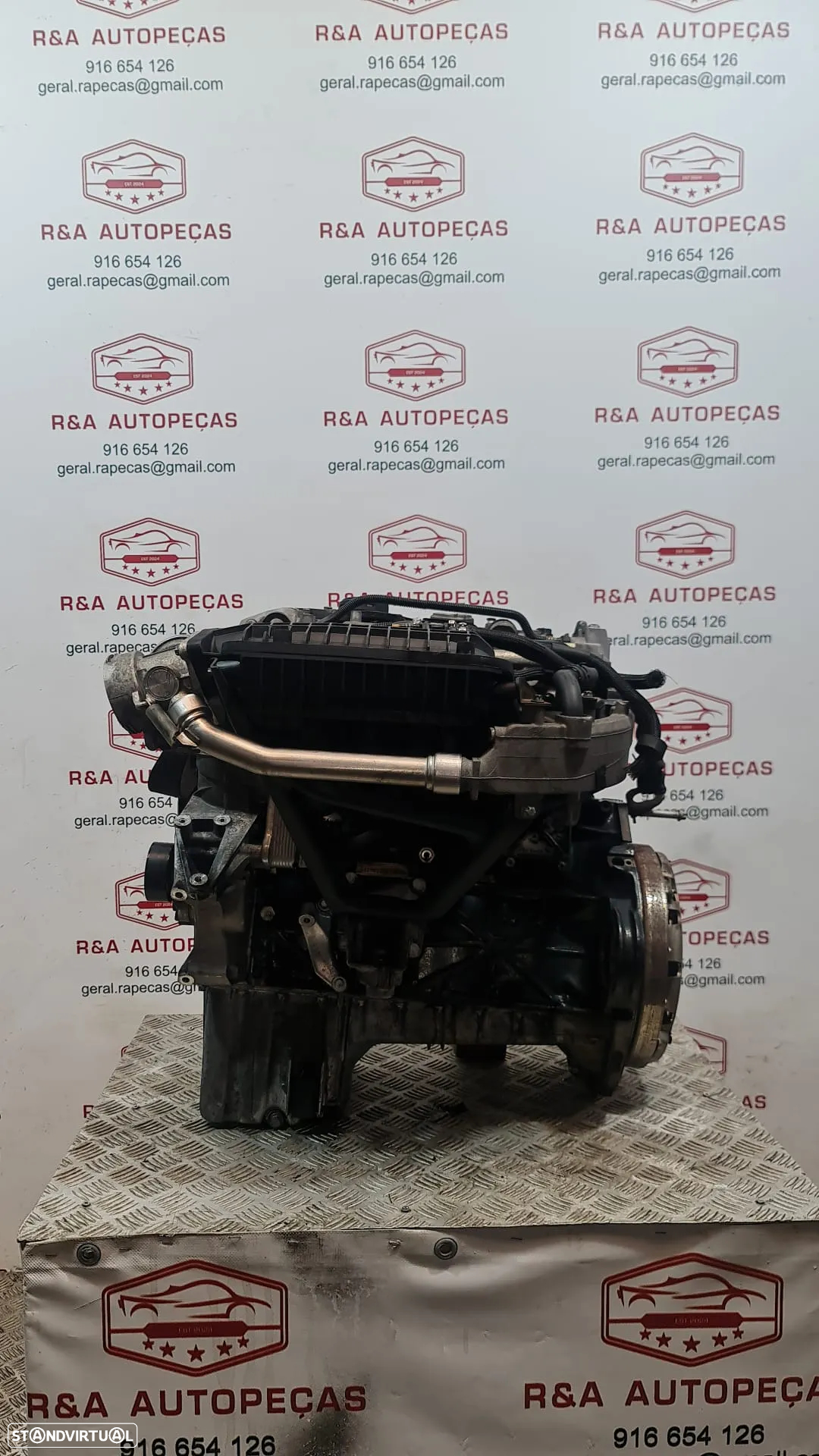 Motor Completo Mercedes W210 Classe E 220 2.2  Ref 611961 - 5