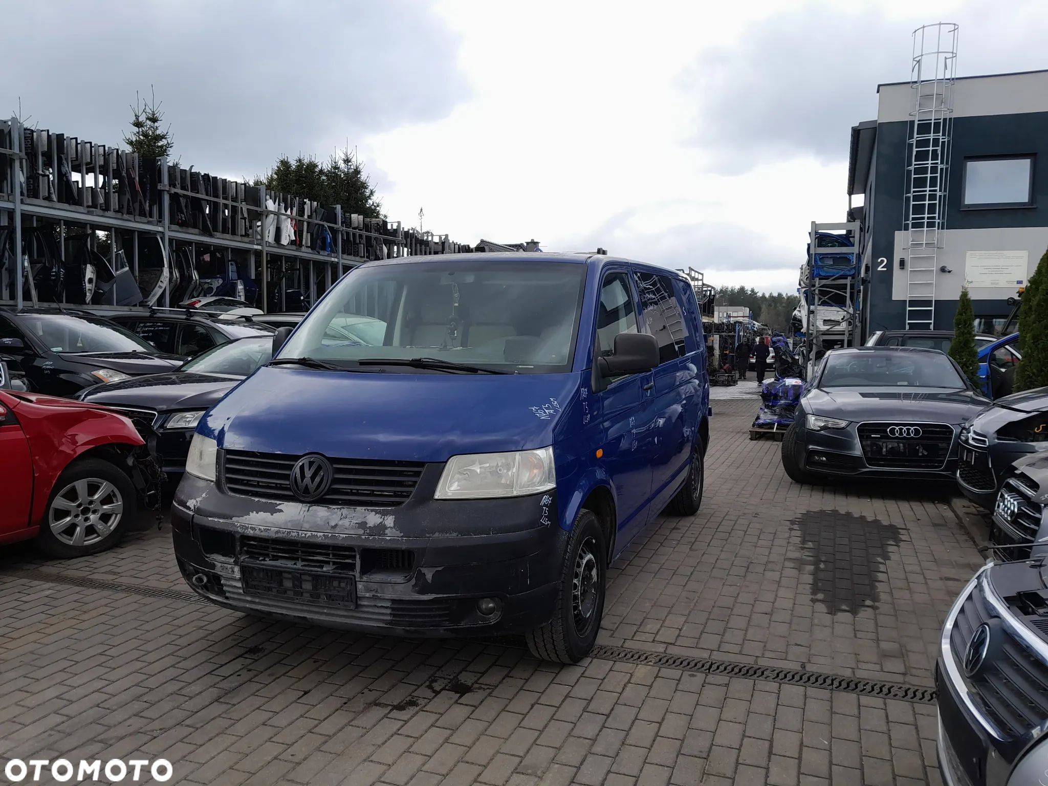 VW T5 WÓZEK SANKI PRZEDNIEGO ZAWIESZENIA 1,9 TDI - 1